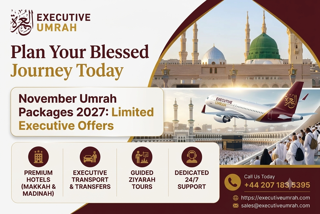 Executive November Umrah Packages