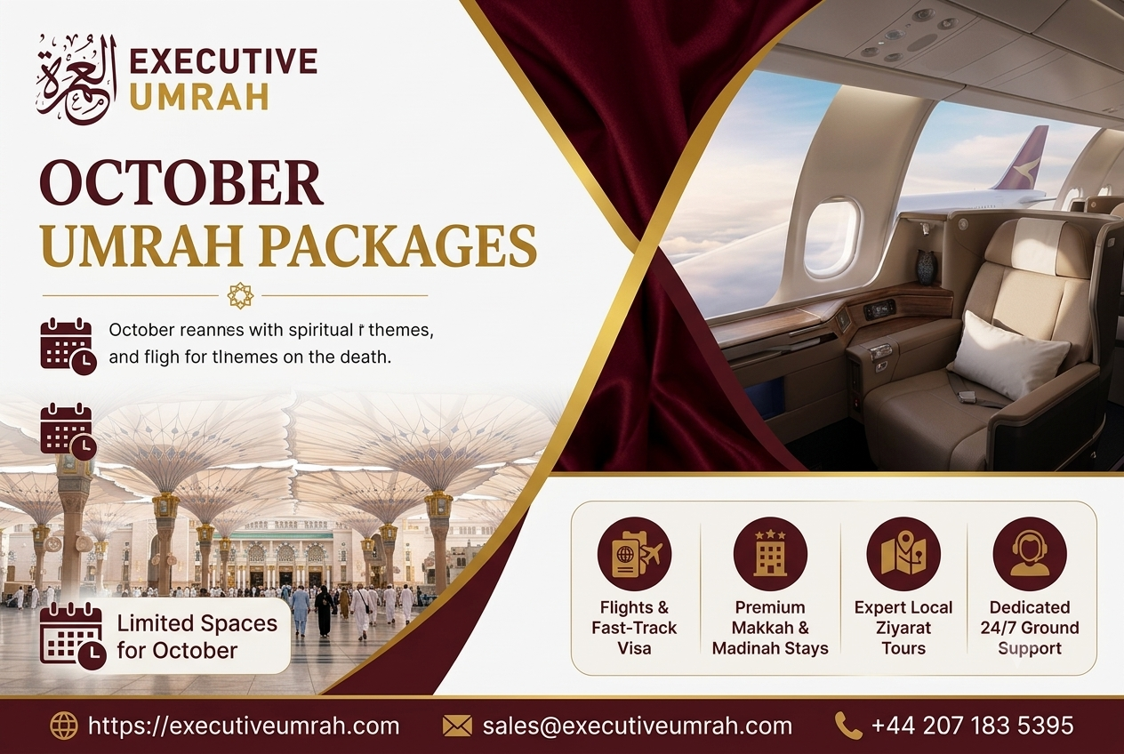 Executive October Umrah Packages
