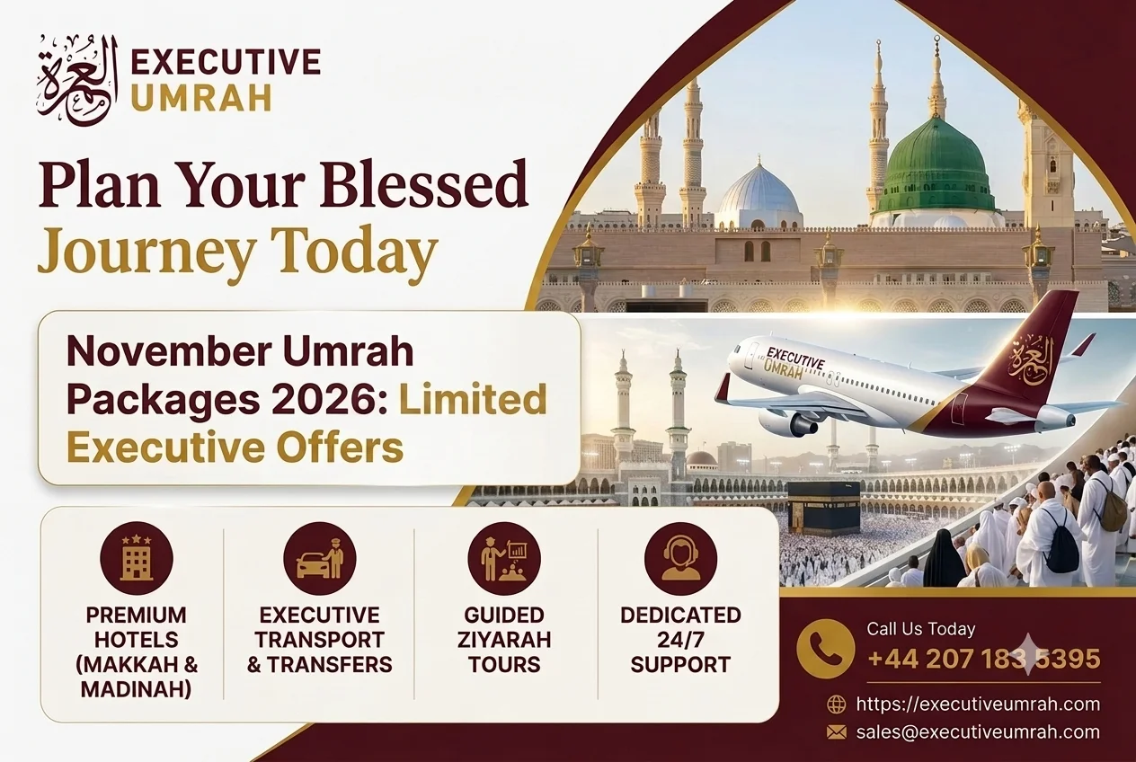 Executive November Umrah Packages