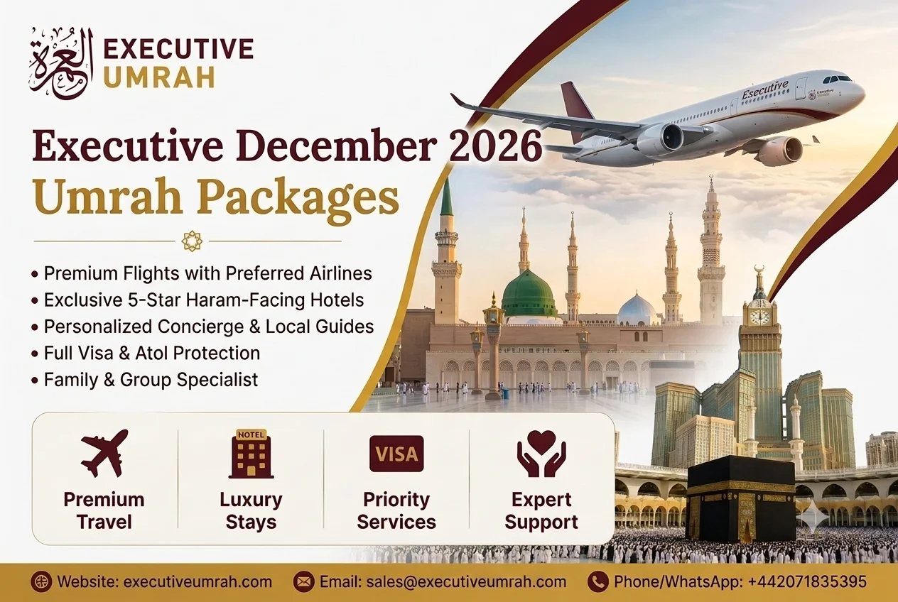 Executive December Umrah Packages