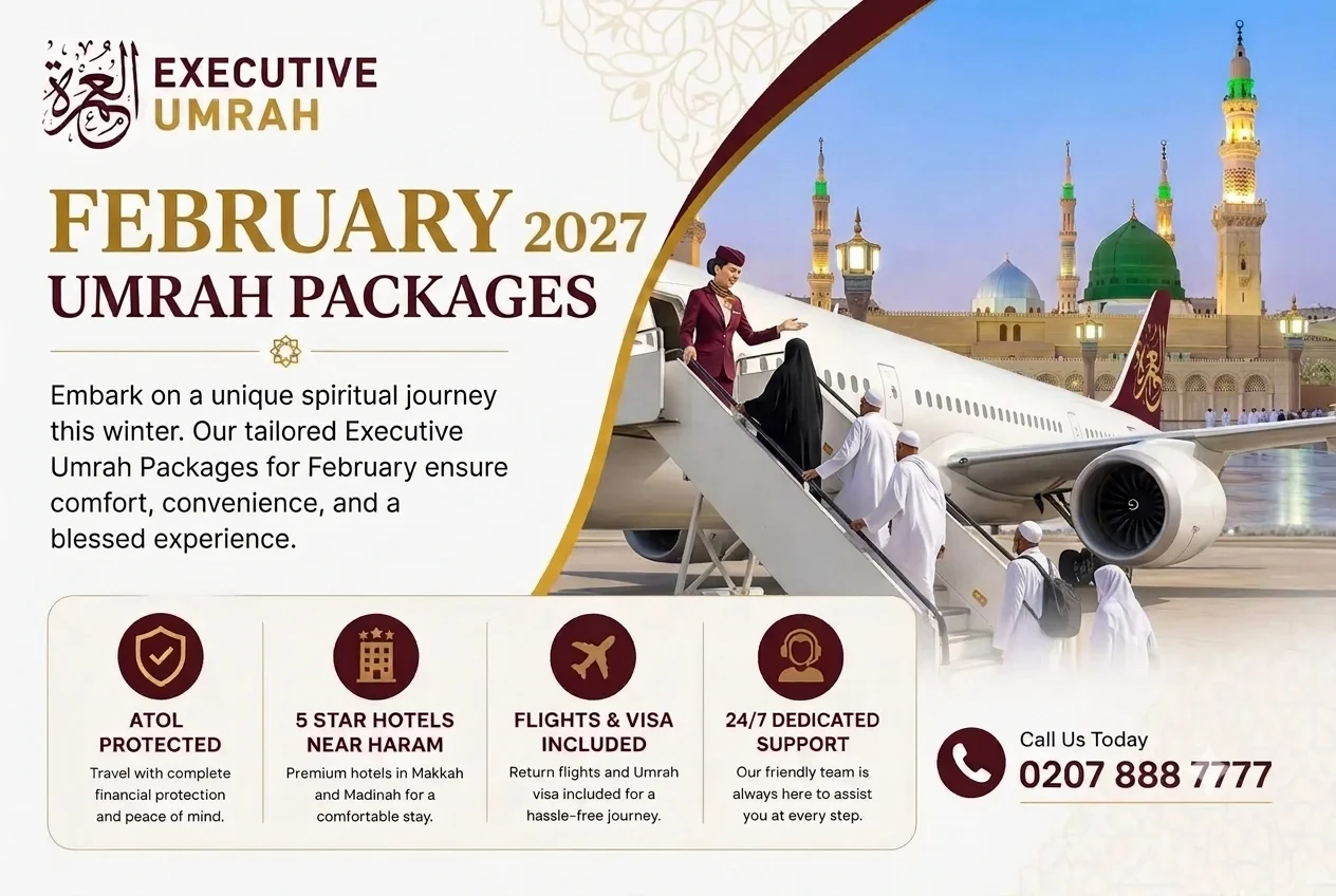 Executive February Umrah Packages