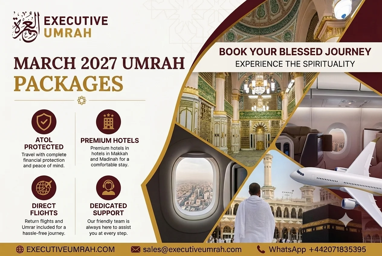 Executive March Umrah Packages