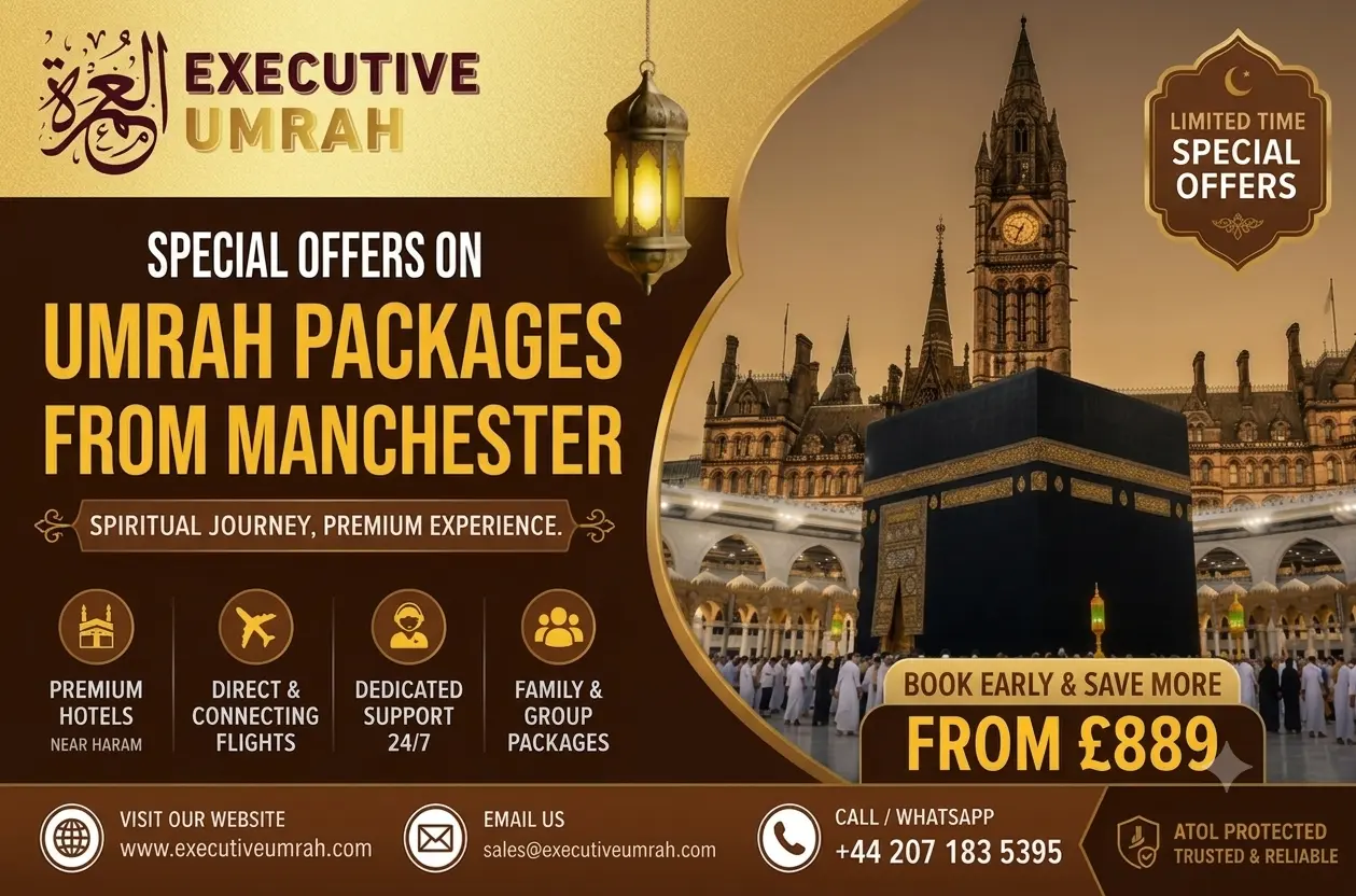 Umrah Packages From Manchester