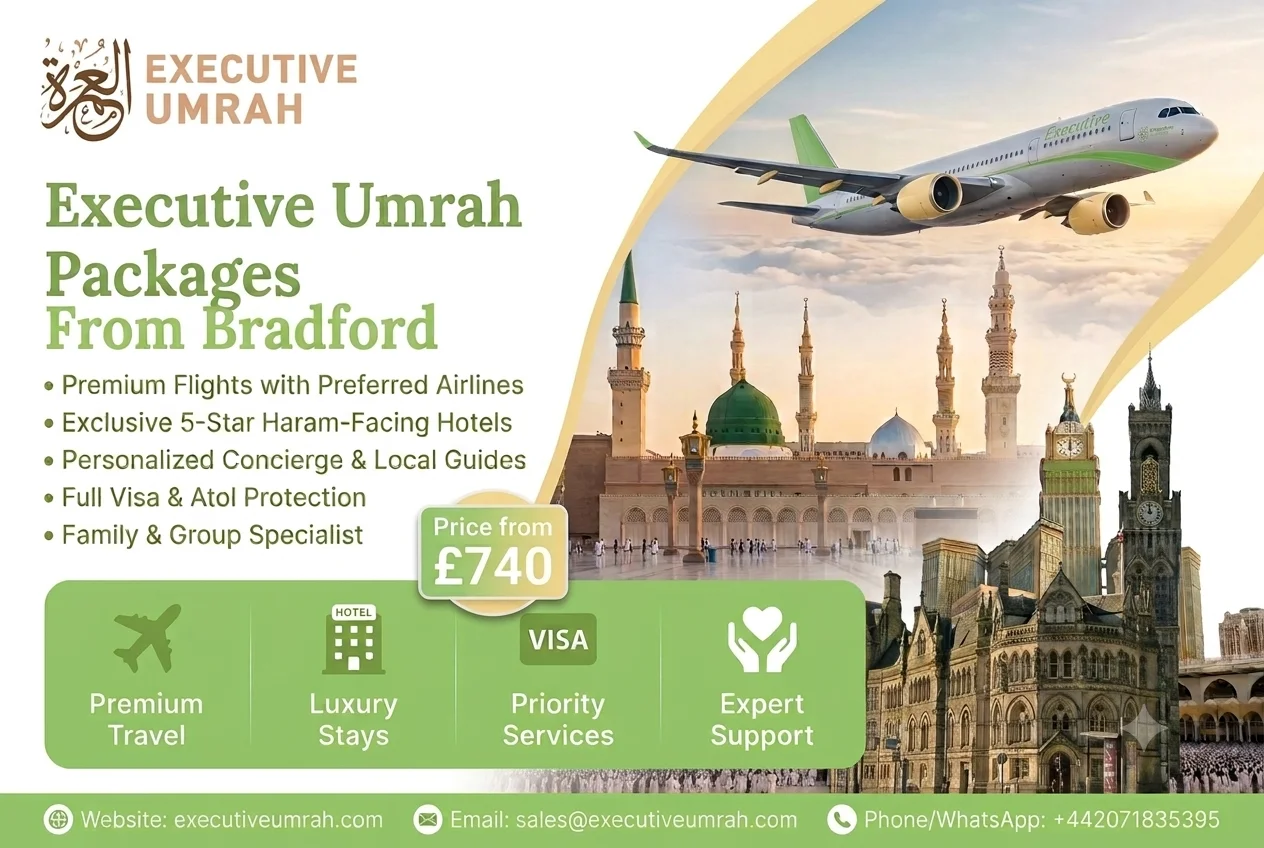 Umrah Packages From Bradford