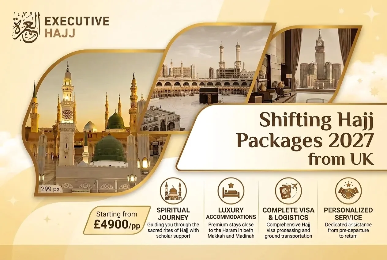 Shifting Hajj Packages 2027