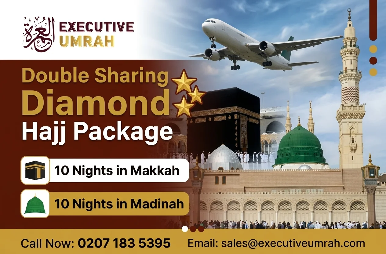 Double Sharing Diamond Hajj Package