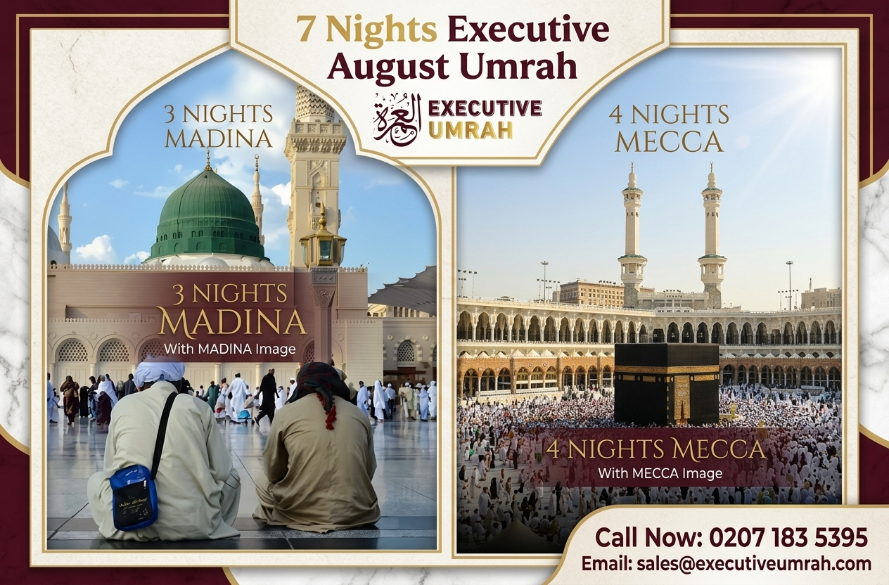 7 Nights Executive August Umrah