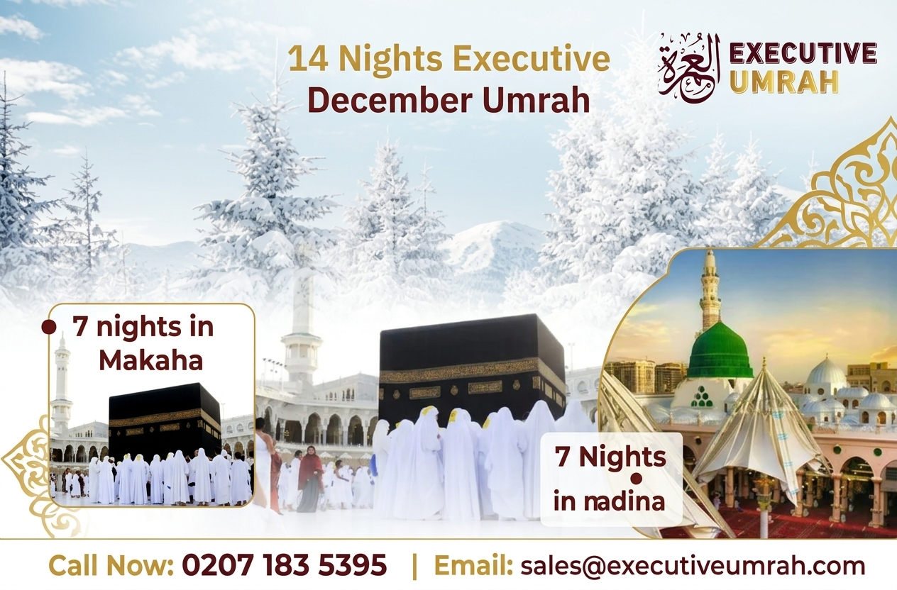 14 Nights Executive December Umrah