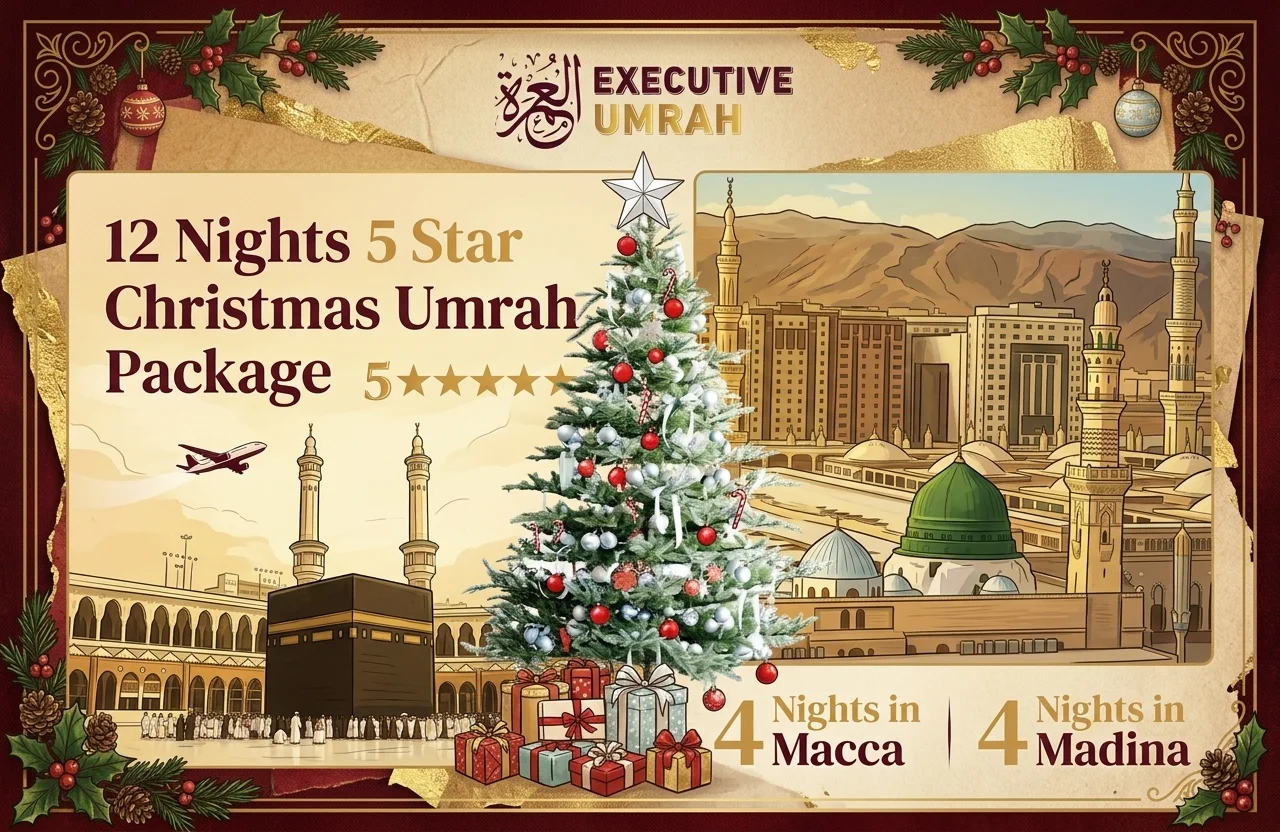 12 Nights 5 Star Christmas Umrah Package