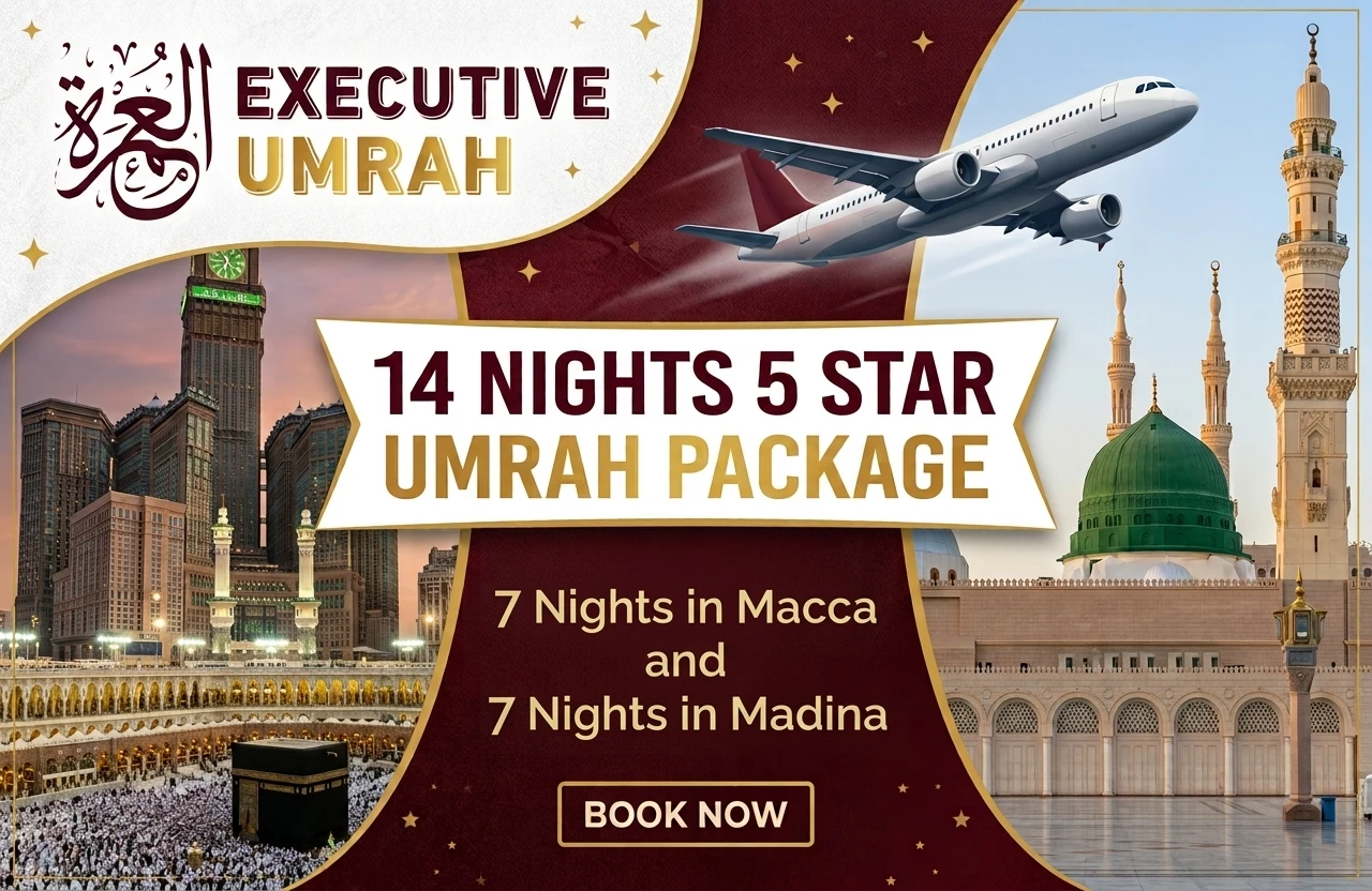 14 Nights 5 Star Umrah Package