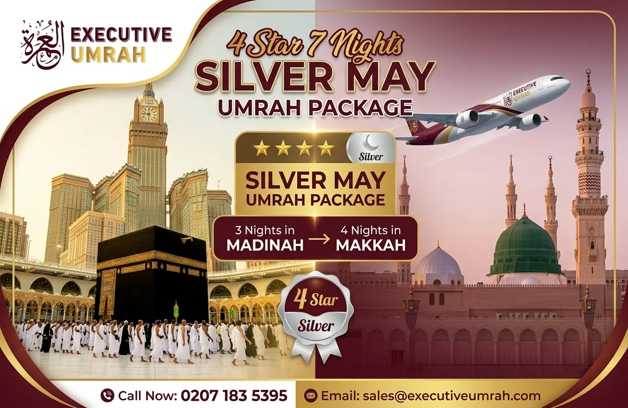 4 Star 7 Nights Silver May Umrah Package